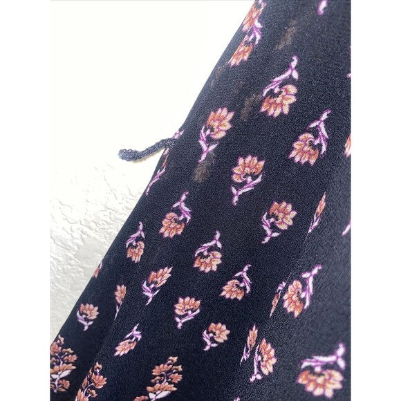 dress Floral open knit crochet hippie Paisley Midi S forever21 pheobe whimsigoth - Picture 10 of 12